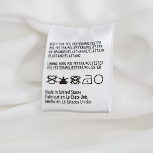 BHLDN Tea-Length White Valdis Dress, size 10 - Picture 9 of 10